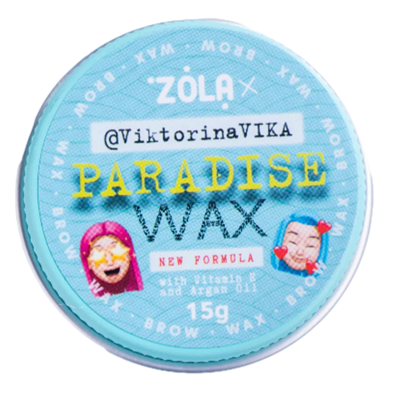 ZOLA Cera para Sobrancelhas, 15 g – com Vitamina E e Óleo de Argão