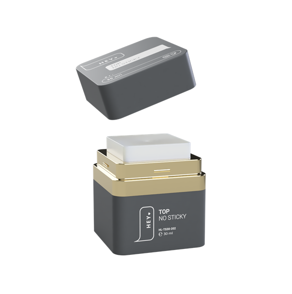 Top híbrido HEYLOVE No STICKY com filtro UV, 30 ml