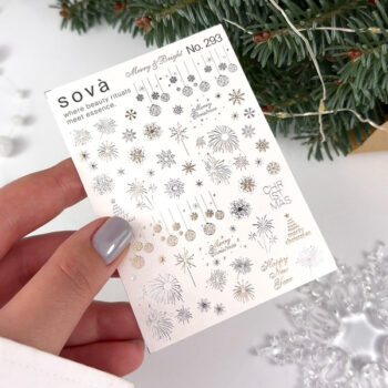 Autocolantes aquáticos para unhas SOVADECOR 293