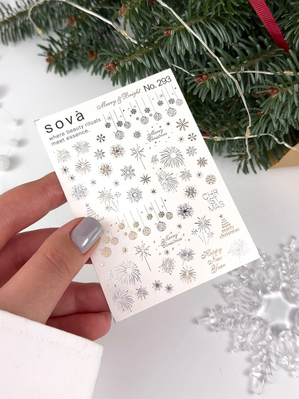 Autocolantes aquáticos para unhas SOVADECOR 293