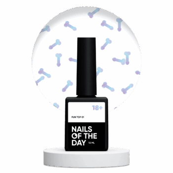 NAILSOFTHEDAY Fun Top 1, 10 ml