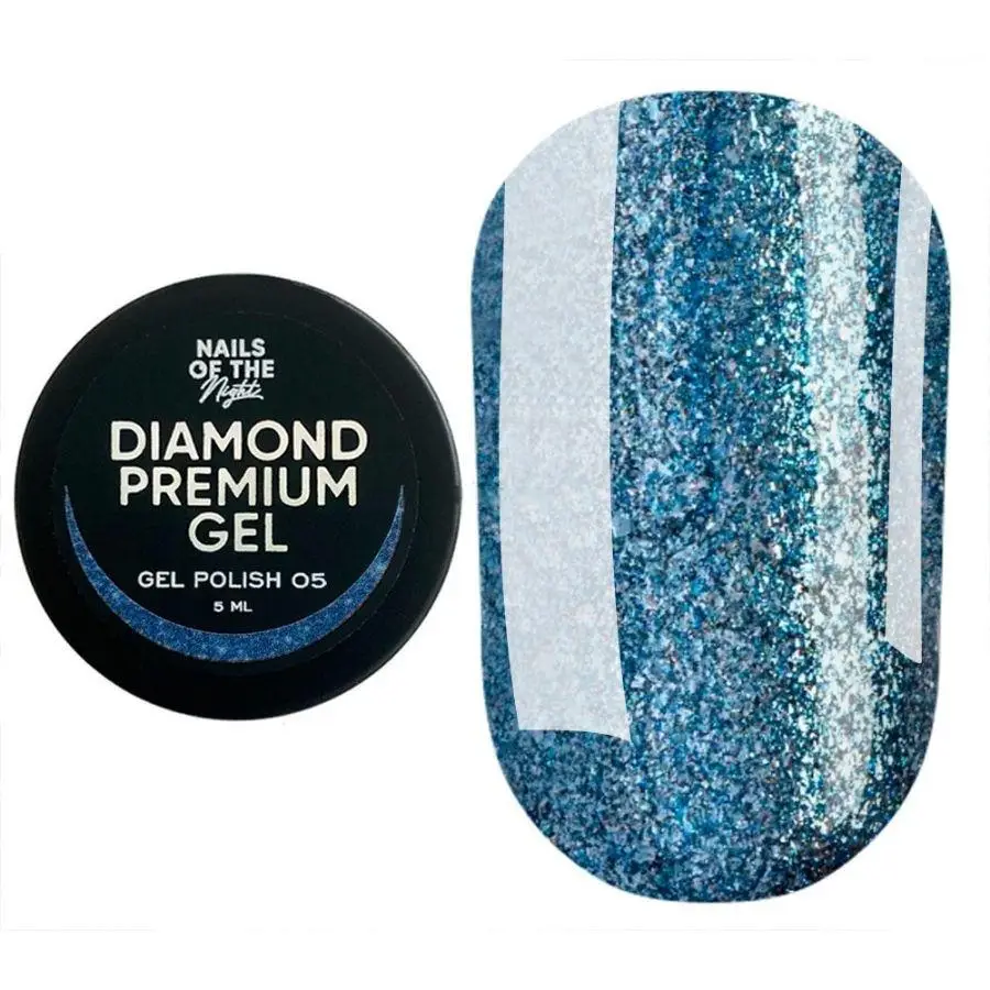 NAILSOFTHENIGHT Diamond Premium Gel 05, 5 ml