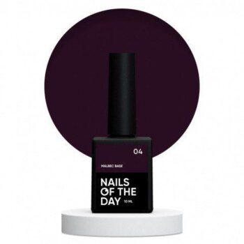 Base vitral para unhas NAILSOFTHEDAY Malbec base 04, 10 ml