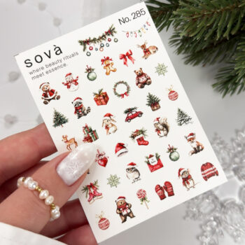 Autocolantes de água para unhas SOVADECOR 285