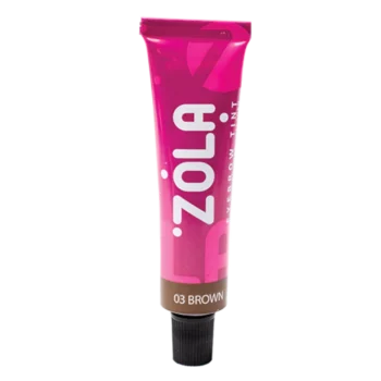 ZOLA Tinta para sobrancelhas com colagénio 03 Castanho – 15 ml
