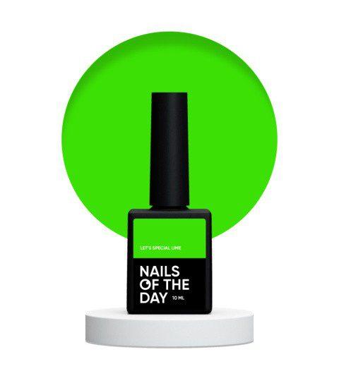 NAILSOFTHEDAY Let's Special Lime, 10 ml – verniz de gel
