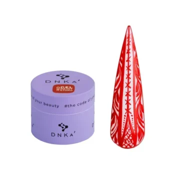 DNKa' Gel Paint Ethno Red – gel de decoração vermelho