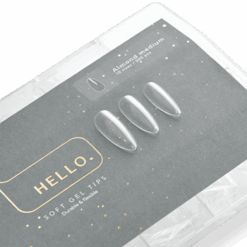 Tips de gel HEY♥ – ALMOND MEDIUM (500 pcs.)