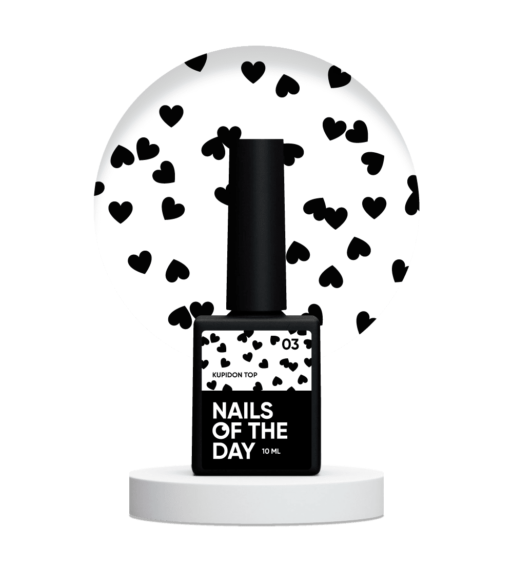 NAILSOFTHEDAY Kupidon Top 03, 10 ml