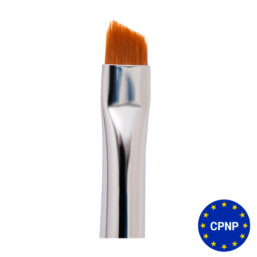 ZOLA Pincel 07 – médio, chanfrado | para sobrancelhas