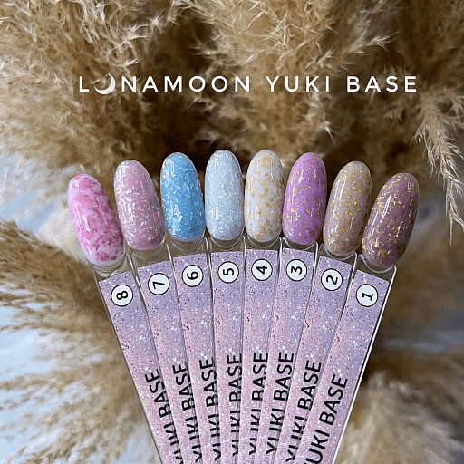 Base de Verniz de Gel LUNAmoon Yuki Base 08 (13 ml) - Image 3