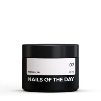 NAILSOFTHEDAY Premium Gel 02 – rosa leitoso, 30 ml
