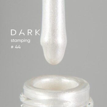DARK Stamping Polish 44 white pearl, 10 ml