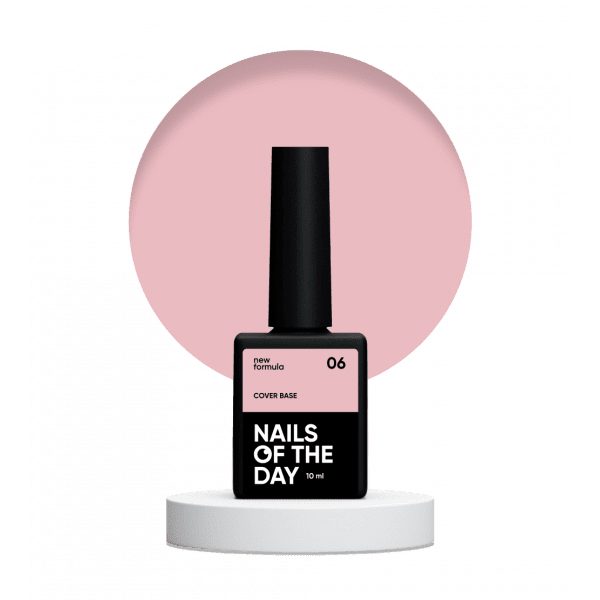 NAILSOFTHEDAY Cover Base NEW Formula 06, 10 ml