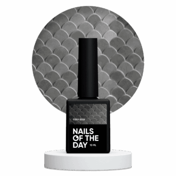 NAILSOFTHEDAY Fiber base com fibra de nylon, 10 ml