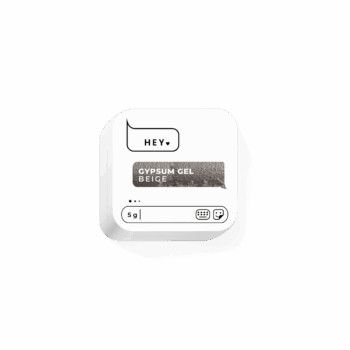 HEYLOVE Gypsum Gel Beige 5 g – gel para nail art nude 3D