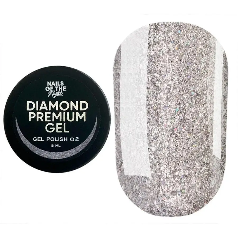 NAILSOFTHENIGHT Diamond Premium Gel 02, 5 ml