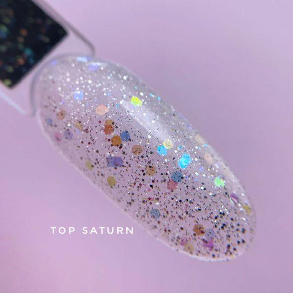 Top coat híbrido Luna Saturn, 13 ml - Image 2