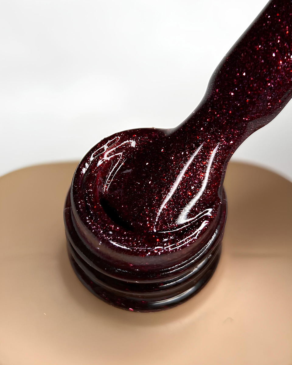 DARK Night Cat 09 – verniz gel cat eye vermelho 6 ml - Image 2