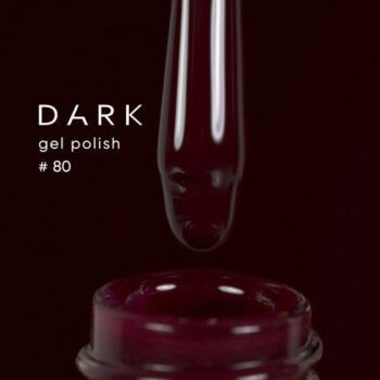 Verniz de Gel Dark gel polish 80, 6 ml