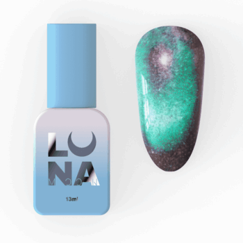 LUNAmoon Cat Eye 249 – verniz gel efeito olho de gato esmeralda 13 ml