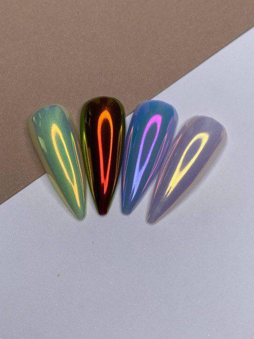 Pó para unhas Dark 09 efeito pérola, 0.5g - Image 2