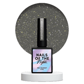 NAILSOFTHENIGHT Reflective Top Shimmer, 10 ml