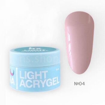 Gel para unhas Luna Light Acrygel 04, 30 ml