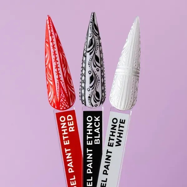 DNKa' Gel Paint Ethno White – gel de decoração branco - Image 3