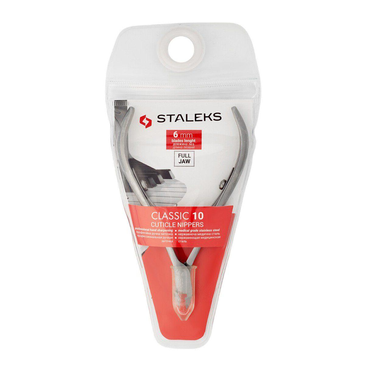 Alicate de cutículas Staleks Classic NC-10-6