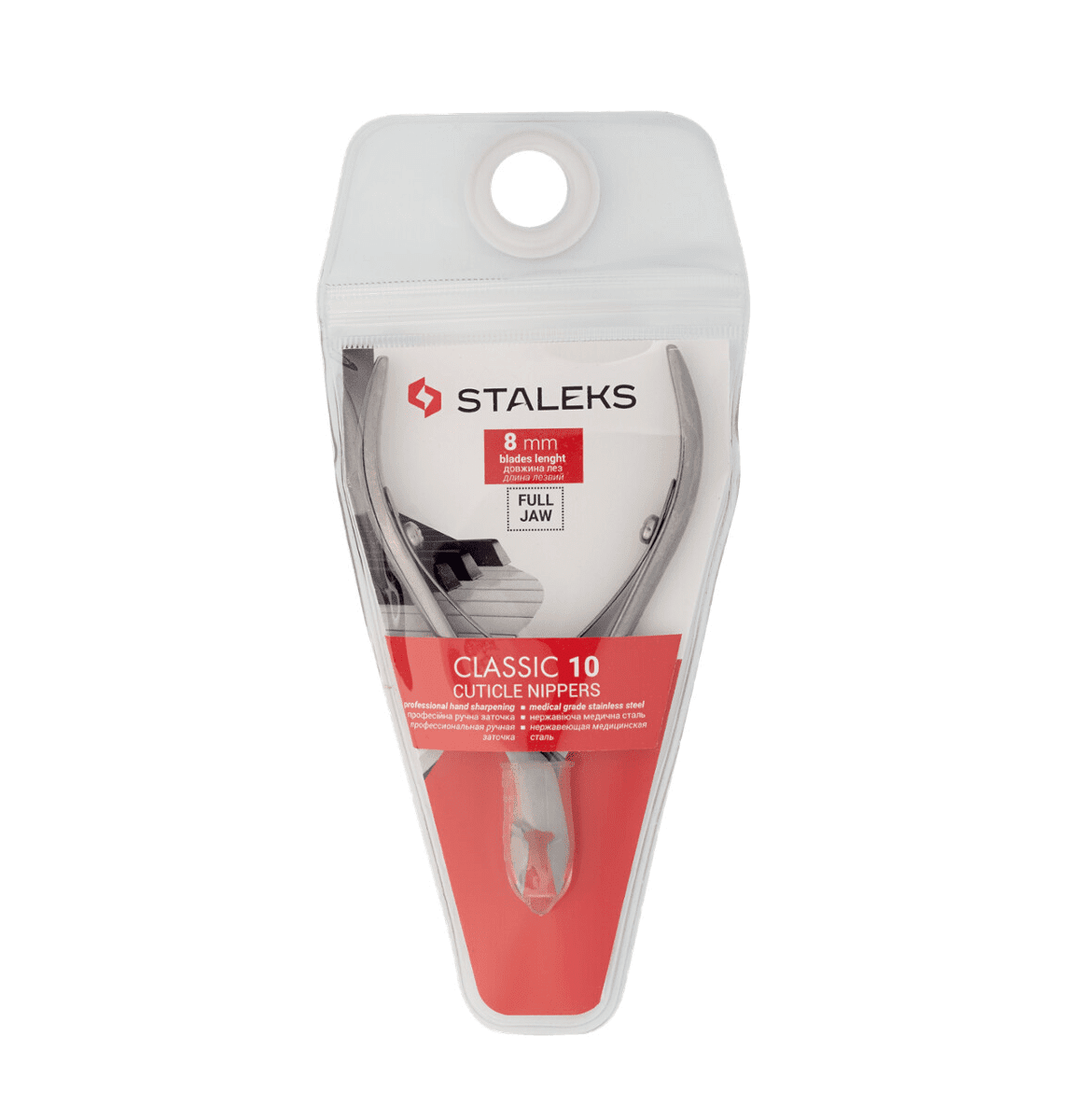 Alicate de cutículas Staleks Classic NC-10-8