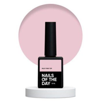 NAILSOFTHEDAY Milky Pink Top, 10 ml