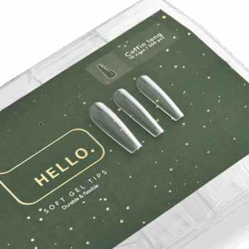 Tips de gel HEY♥ – COFFIN LONG (500 pcs.)