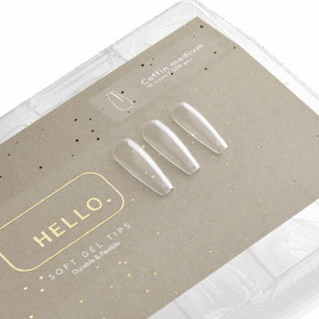Tips de gel HEY♥ – COFFIN MEDIUM (500 pcs.)