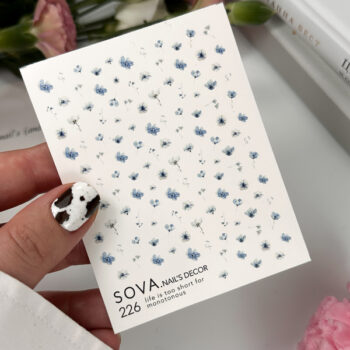 Autocolantes de água para unhas SOVADECOR 226