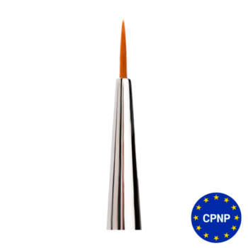 ZOLA Pincel fino 12 para contornar o formato das sobrancelhas