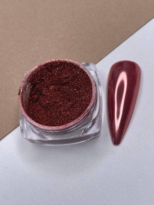 Pó para unhas Dark 04 ouro rosa, 0.5g