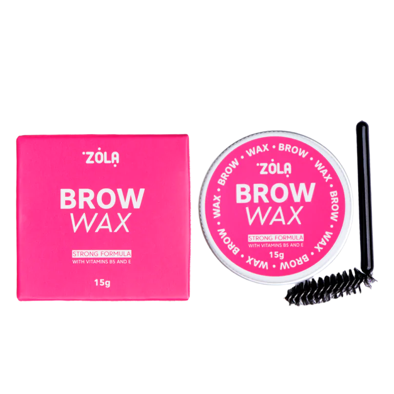 ZOLA Brow Wax 15 g – wosk do stylizacji brwi z efektem laminacji