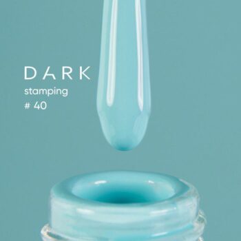 DARK Stamping Polish 40 tiffany, 8 ml