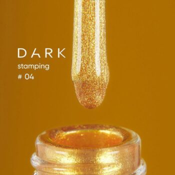 DARK Stamping polish 04 gold, 8 ml