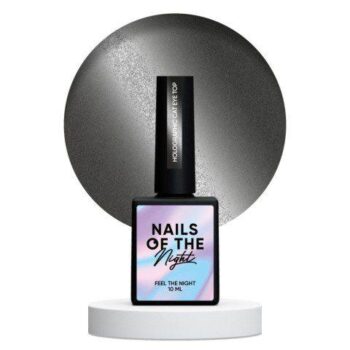NAILSOFTHENIGHT Holographic Top Cat Eye, 10 ml