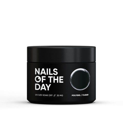 NAILSOFTHEDAY Polygel Clear, 30 ml