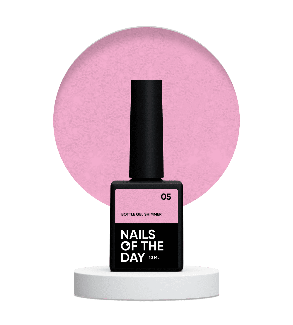 NAILSOFTHEDAY Bottle Gel Shimmer 05, 10 ml