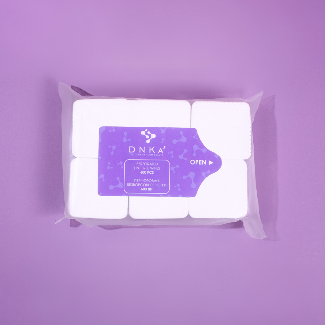Toalhetes sem fiapos DNKa’ perfurados, 200 un.