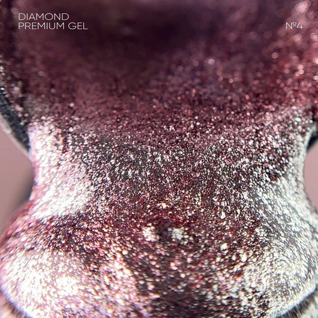 NAILSOFTHENIGHT Diamond Premium Gel 04, 5 ml – rosa - Image 2