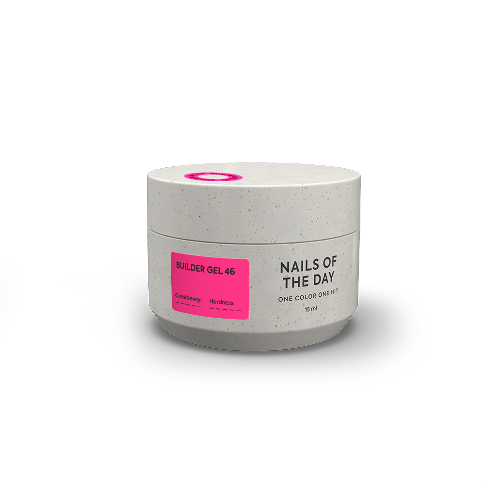 NAILSOFTHEDAY Builder Gel 46, 15 ml