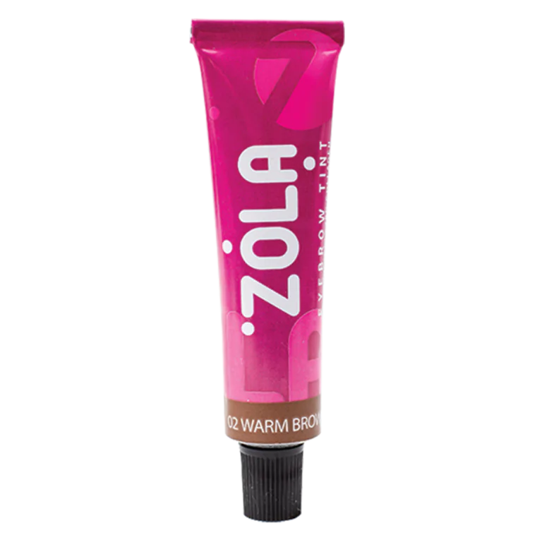 ZOLA Tinta para sobrancelhas com colagénio 02 Warm Brown – 15 ml