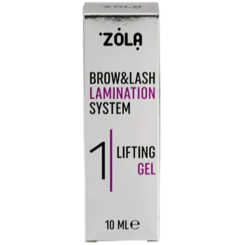 ZOLA Lash&Brow Lamination 1 Lifting Gel - Passo 1 para laminação
