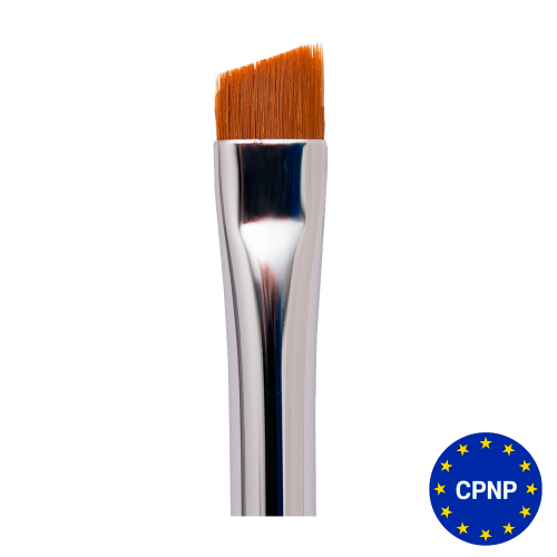 ZOLA Pincel 06 fino chanfrado para sobrancelhas e pestanas