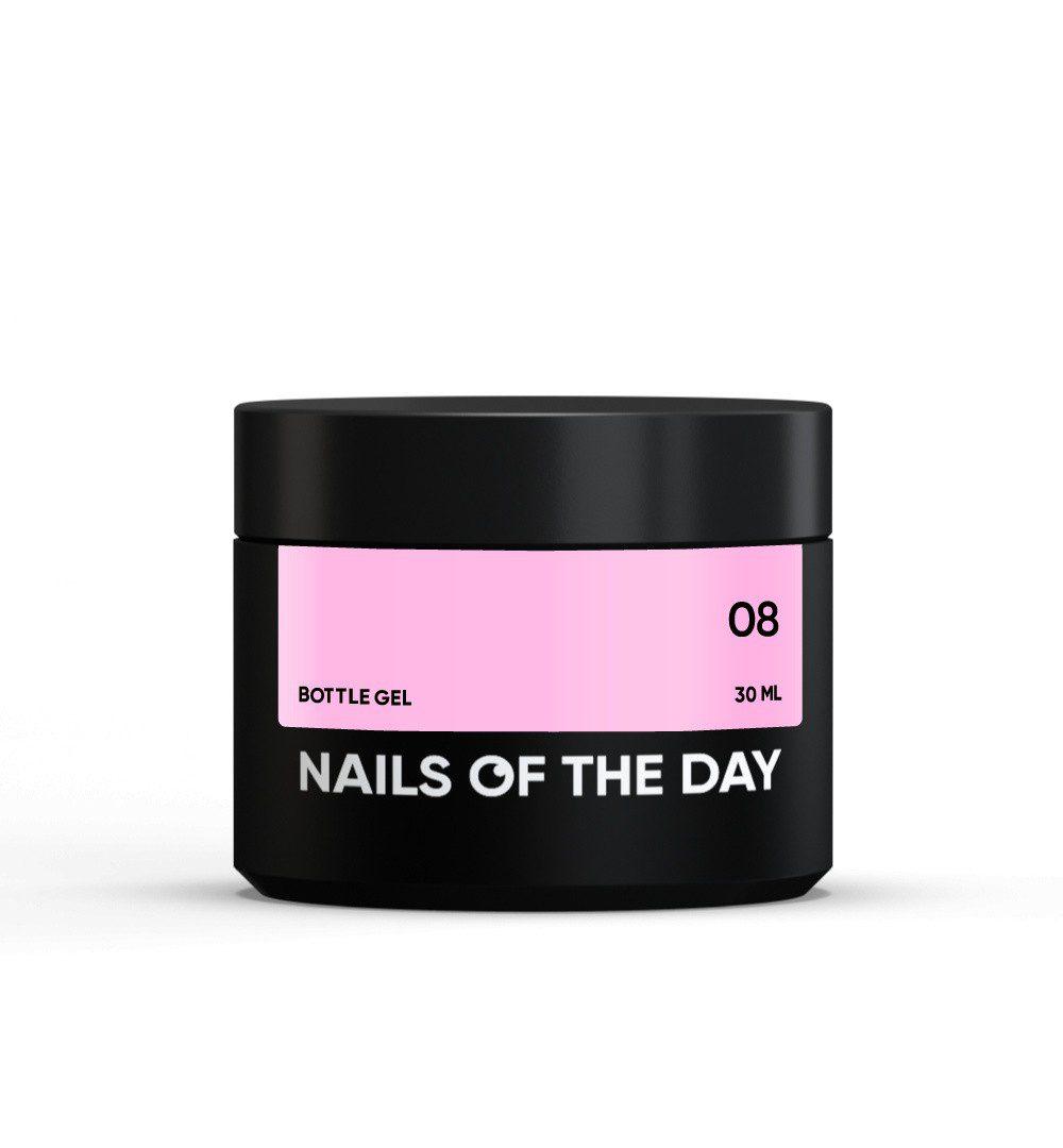 NAILSOFTHEDAY Bottle Gel 08 gel de reforço, 30 ml